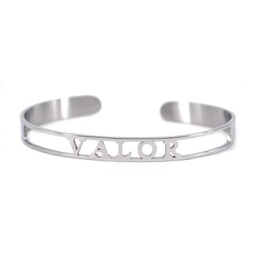 Centered Name Cuff Bracelet